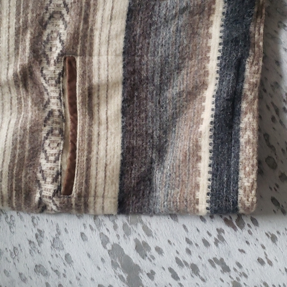 Woolrich Aztec Wool Southwestern Jacket Unisex SzM - Picture 6 of 11